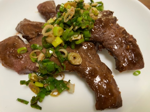 牛ハツのスタミナ焼き